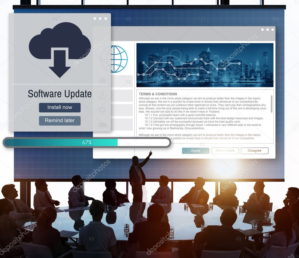 Prezentácia novej funkcionality softvéru na obrazovke